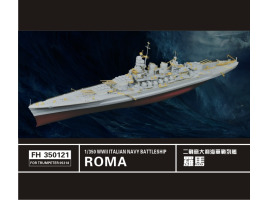 обзорное фото WW II　Italian Navy Battleship Roma Фототравление