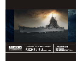 обзорное фото WW II　French Battleship Richelieu Фототравлення
