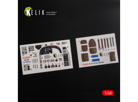 KI-21 decal interior for ICM kit 1/48 KELIK K48085