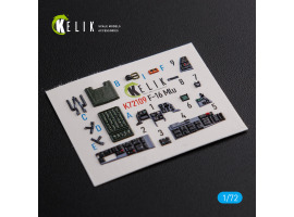 F-16 MLU decal interior for Revell 1/72 KELIK K72109