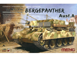 обзорное фото Сборная модель 1/35 Немецкая БРЭМ Бергепантера Sd.Kfz.179 Ausf.A Менг SS-015 Бронетехника 1/35