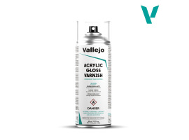 Acrylic Gloss Spray Varnish 400ml Vallejo VAL 28530