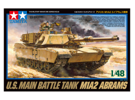 Збірна модель 1/48 Танк Абрамс М1A2 Tamiya 32592