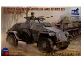 обзорное фото Збірна модель Sdkfz 221 Armored Car Бронетехніка 1/35