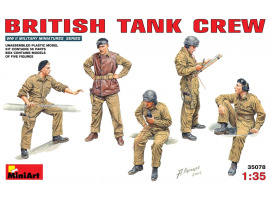 обзорное фото Британский танковый экипаж Figures 1/35