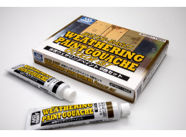 обзорное фото >
  Mr Hobby Water-Based Weathering Paint
  Gouache Color Set of 6 Weathering kits