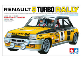 Scale model 1/24 Car Renault 5 Turbo Rally Tamiya 24027