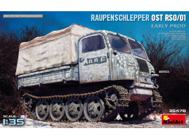 Збірна модель 1/35 Повногусеничний тягач Raupenschlepper Ost RSO/01 рання версія MiniArt 35478