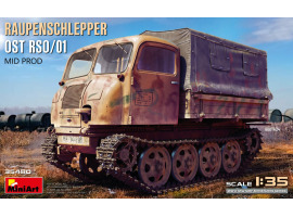 Збірна модель 1/35 Повногусеничний тягач Raupenschlepper Ost RSO/01 Середина виробництва MiniArt 35480