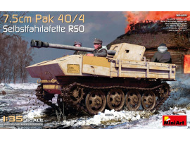 обзорное фото Scale model 1/35 Selbstfahrlafette RSO 7,5cm Pak 40/4 MiniArt 35483 Artillery 1/35