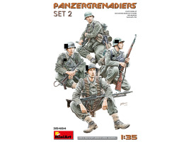 обзорное фото Scale model 1/35 Figures set "Panzergrenadiers" 2 MiniArt 35484 Figures 1/35