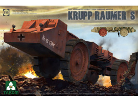 обзорное фото Scale model 1/35 German mine clearing vehicle Krupp Raumer S Takom2053 Armored vehicles 1/35