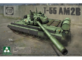 обзорное фото DDR Medium Tank T-55 AM2B Armored vehicles 1/35