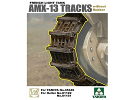обзорное фото French Light Tank AMX-13 Tracks without rubber Trucks