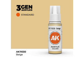 обзорное фото Акрилова фарба BEIGE – STANDARD / БІЖОВИЙ AK-interactive AK11030 Standart Color