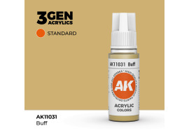 обзорное фото Акриловая краска BUFF – STANDARD / БАФФ (ОХРА) АК-интерактив AK11031 Standart Color