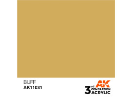 обзорное фото Акрилова фарба BUFF – STANDARD / БАФФ (ОХРА) AK-interactive AK11031 Standart Color