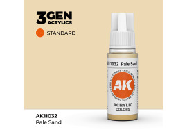обзорное фото Acrylic paint PALE SAND – STANDARD / PALE SAND AK-interactive AK11032 General Color