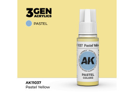 обзорное фото PASTEL YELLOW – PASTEL AK-interactive AK11037 General Color