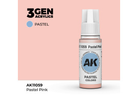 обзорное фото Acrylic paint PASTEL PINK – PASTEL / PASTEL PINK AK-interactive AK11059 General Color