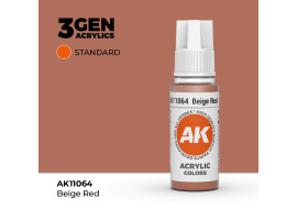обзорное фото Акрилова фарба BEIGE RED – STANDARD / БІЖОВИЙ ЧЕРВОНИЙ AK-interactive AK11064 Standart Color
