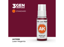 обзорное фото Акриловая краска LASER MAGENTA – STANDARD / ЛАЗЕРНЫЙ ПУРПУРНЫЙ АК-интерактив AK11066 Standart Color