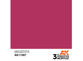 обзорное фото Акрилова фарба MAGENTA – STANDARD / ПУРПУРНИЙ AK-interactive AK11067 Standart Color