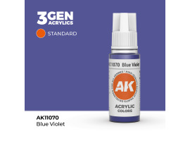 обзорное фото Акрилова фарба BLUE VIOLET – STANDARD / СИНЬО-ЛІЛОВИЙ AK-interactive AK11070 Standart Color