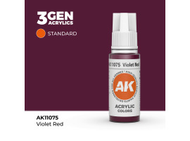 обзорное фото Acrylic paint VIOLET RED – STANDARD / VIOLET-RED AK-interactive AK11075 General Color