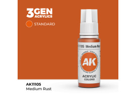 обзорное фото Acrylic paint LIGHT RUST – STANDARD / LIGHT RUST AK-interactive AK11105 General Color