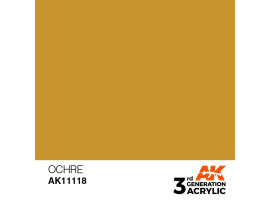 обзорное фото Акрилова фарба OCHRE – STANDARD / ВОХРА AK-interactive AK11118 Standart Color