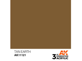обзорное фото Acrylic paint TAN EARTH – STANDARD / BURNED EARTH AK-interactive AK11121 General Color