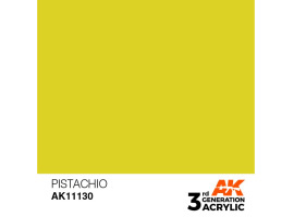 обзорное фото Акрилова фарба PISTACHIO – STANDARD / ФІСТАШКОВИЙ AK-interactive AK11130 Standart Color