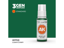 обзорное фото Acrylic paint LIZARD GREEN – STANDARD / LIZARD GREEN AK-interactive AK11145 General Color