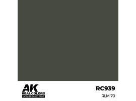 Alcohol-based acrylic paint RLM 70 AK-interactive RC939