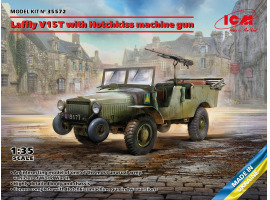 обзорное фото Artillery tractor Laffly V15T with Hotchkiss machine gun Cars 1/35