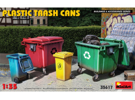 обзорное фото Plastic trash cans 1:35 Accessories 1/35