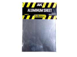 Алюминиевый лист 200 мкм (микрометр) 200х250 мм AK-interactive AK8313