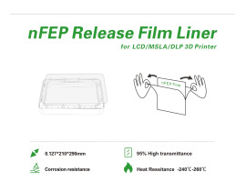 Плівка для 3D-друку nFEP (release film liner) для LCD/MSLA/DLP 3D Printer