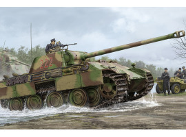 обзорное фото Збірна модель німецького бойового танка Panther G пізня версія Бронетехніка 1/35