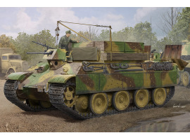 обзорное фото Збірна модель німецького танка Sd.Kfz.179 Bergepanther Ausf.G пізня версія Бронетехніка 1/35