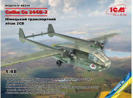 обзорное фото Збірна модель 1/48 Gotha Go 244B-2 ICM48224 Літаки 1/48