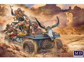 Збірна модель 1/35 Фігури Серія «Битви у пустелі» - Клан Буффало. Щоб упіймати Злодія-2 MasterBox 35251