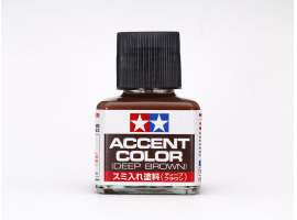 обзорное фото Panel Line Accent Color (Deep Brown) Tamiya 87210 Washes