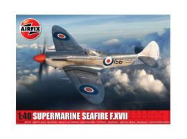 Scale model 1/48 British carrier-based fighter Supermarine Seafire F.XVII Airfix A06102A