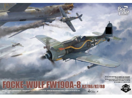 обзорное фото Збірна модель 1/35 Літак Focke-Wulf Fw-190 A-8 R2/6/7/8 (комплект 4 до 1) Border Model BF-009 Літаки 1/35