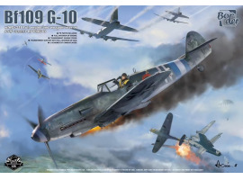 обзорное фото Збірна модель 1/35 Літак Мессершмітт Bf 109 G10 Border Model BF-013 Літаки 1/35