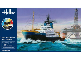 обзорное фото Сборная модель 1/200 Буксир SMIT Rotterdam / SMITH London - Стартовый набор Хеллер 56620 Флот 1/200