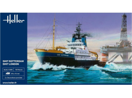 обзорное фото Збірна модель 1/200 Буксир SMIT Rotterdam / SMITH London Heller 80620 Цивільний флот