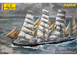 обзорное фото Сборная модель 1/150 Парусное судно PAMIR Хеллер 80887 Парусники